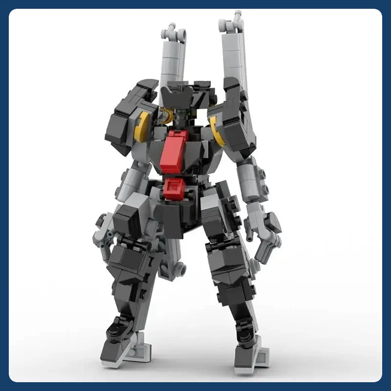 

Black Seagull Building Blocks Toys Mecha Warrior Robot Bricks Model Desktop Decorations Christmas Gifts for Childrens(271 PCS)