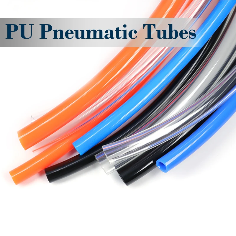 

1/3/5/8/10m PU Hose Pneumatic Tube Air Hose Polyurethane Pipe OD3/4/5/6~16/1/8/20mm×ID2/2.5/3~10/12/14/16mm Air Component Hoses