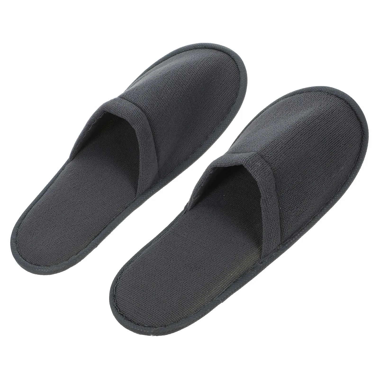 

6pcs 6 Pairs Velvet Disposable for Hotel House Party Spa Unisex Soft Guest Guest Supple Disposable Slippers Slippers
