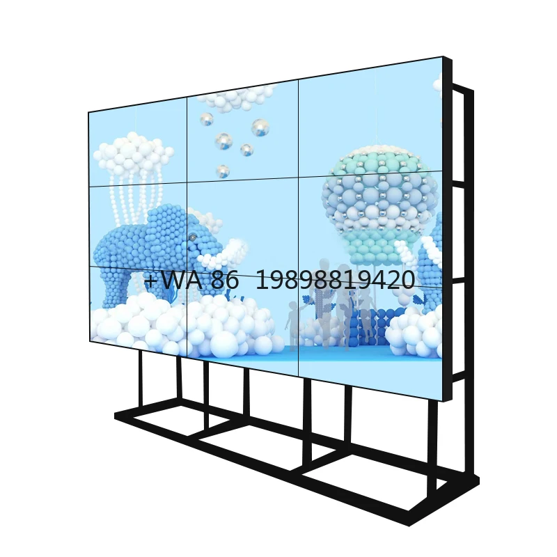 

Wall Advertising Players Digital Signage and Display Splicing Screen Custom Narrow Bezel 46 49 55 Inch Lcd Video