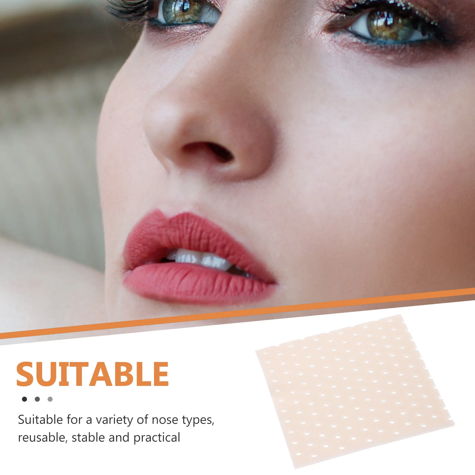 جبيرة الأنف بالحرارة، دعم خارجي، دعامة أنف مربعة خفيفة الوزن لأداة تشكيل محمولة الملف الشخصي المحدد