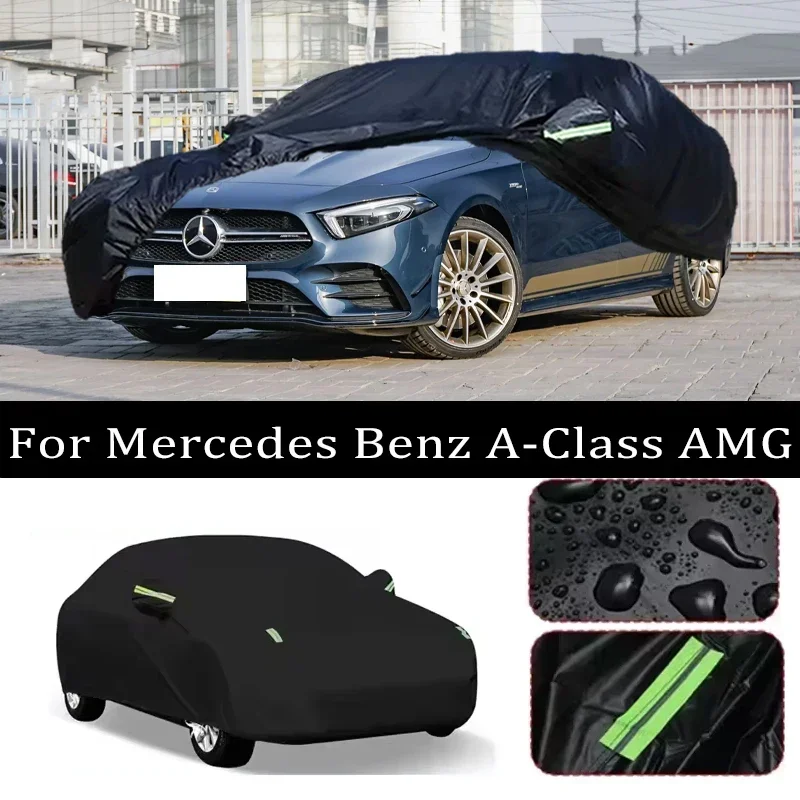

Чехол для автомобиля Mercedes-Benz A-Class AMG, уличный, водонепроницаемый, пылезащитный, от солнца, дождя и снега, из плотной ткани Оксфорд, полноразмерный