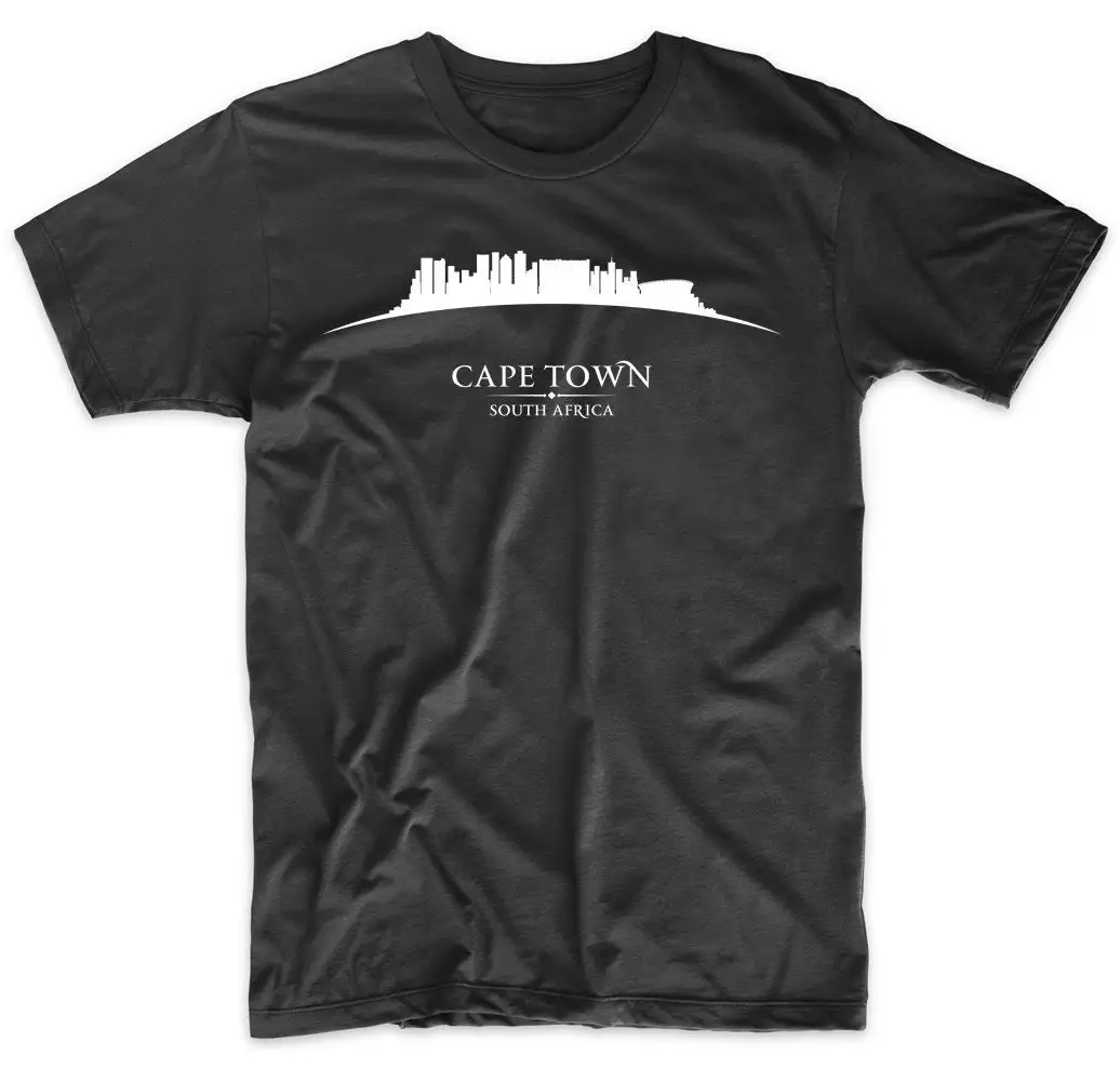 Cape Town South Africa Cityscape Downtown Skyline T Shirt By Really Awesome