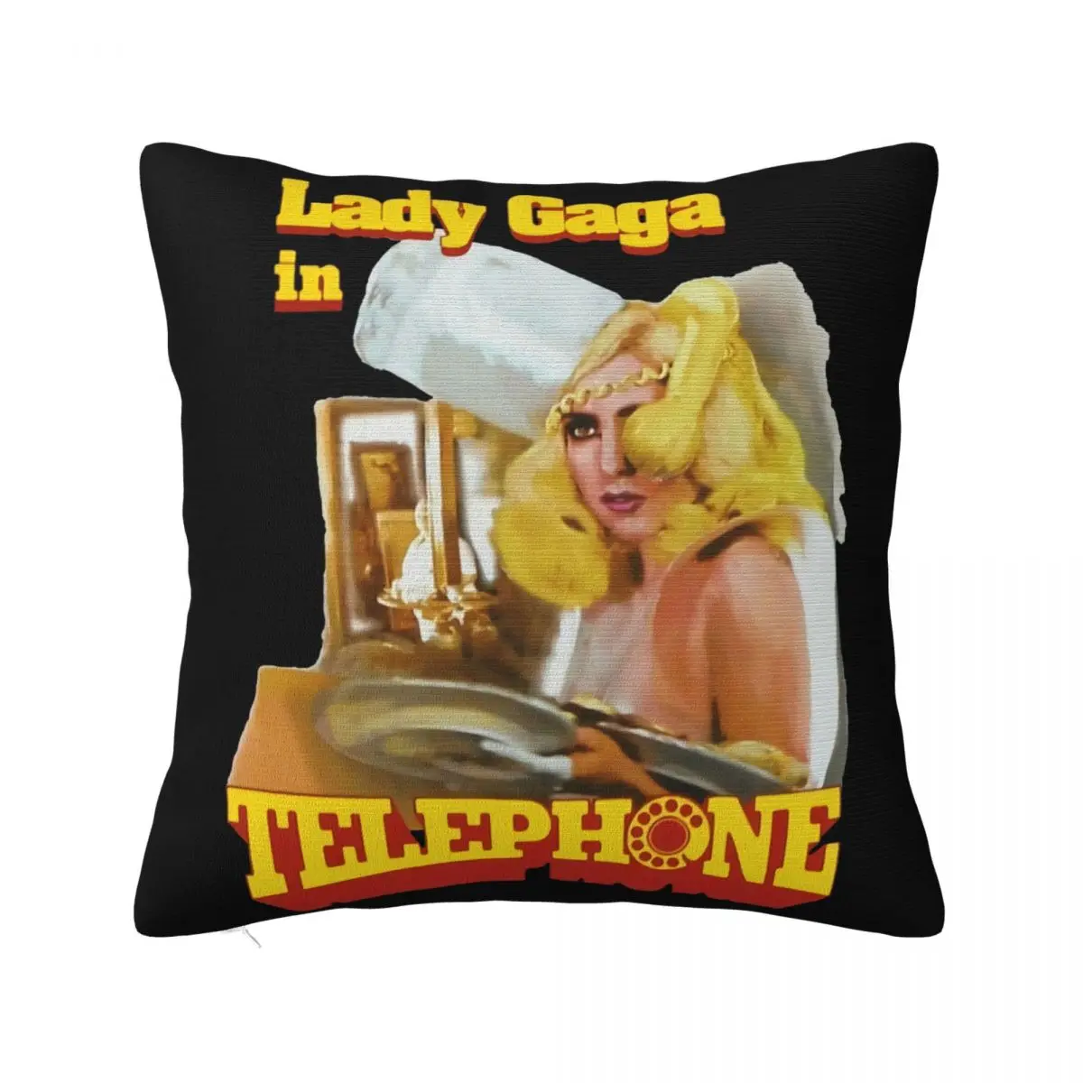 Lady Gaga Telephone Monster Ball Tour 2010 2011 Vintage Men Gift New 2021 Pure Swag 2021 Latest Girl Pillow Case