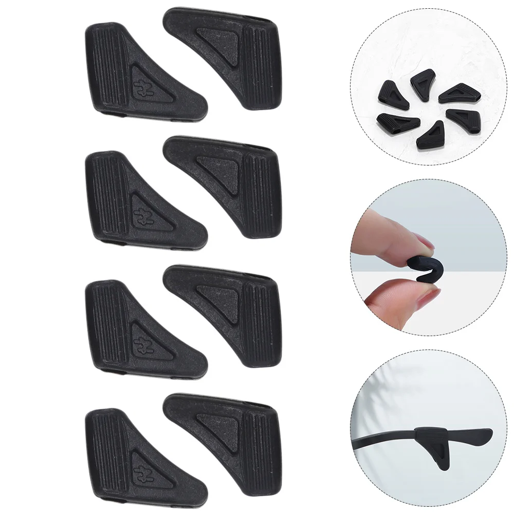 

20Pairs Anti-Slip Ear Sleeve Glasses Hooks Retainers Eyeglass Silicone Grips Prevent Slipping for Daily Use Outdoor Activities