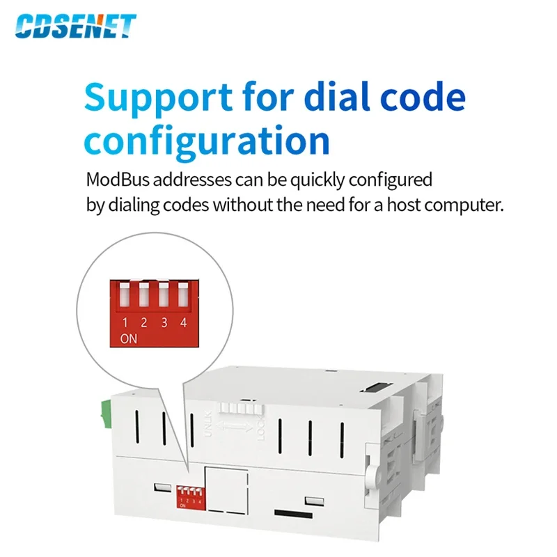 8DI Remote IO Module RS485 Ethernet CDSENET M31-AXXX8000G Analog Switch Acquisition Modbus TCP RTU Firmware Upgrade PNP NPN RJ45