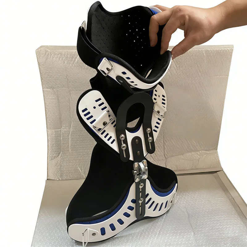 Adjustable Cervical Collar Spine Thoracic Orthosis Head Chest Neck Fixed Brace Posture Corrector Support