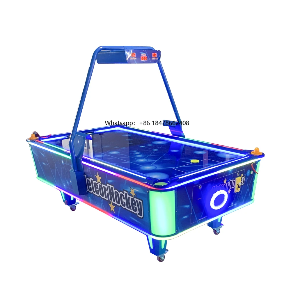Newest Electric Air Hockey Game Machine Indoor Hockey Star Arcade Coin Operated Hockey Sport Game Machine
