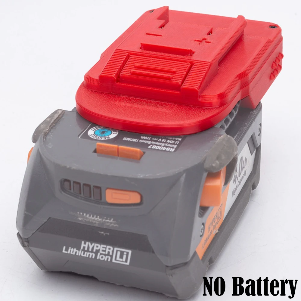 

Battery Adapter For Ridgid 18V AEG Lithium Converter to for Ozito 18V for Einhell Cordless Tools Accessories(No Battery)