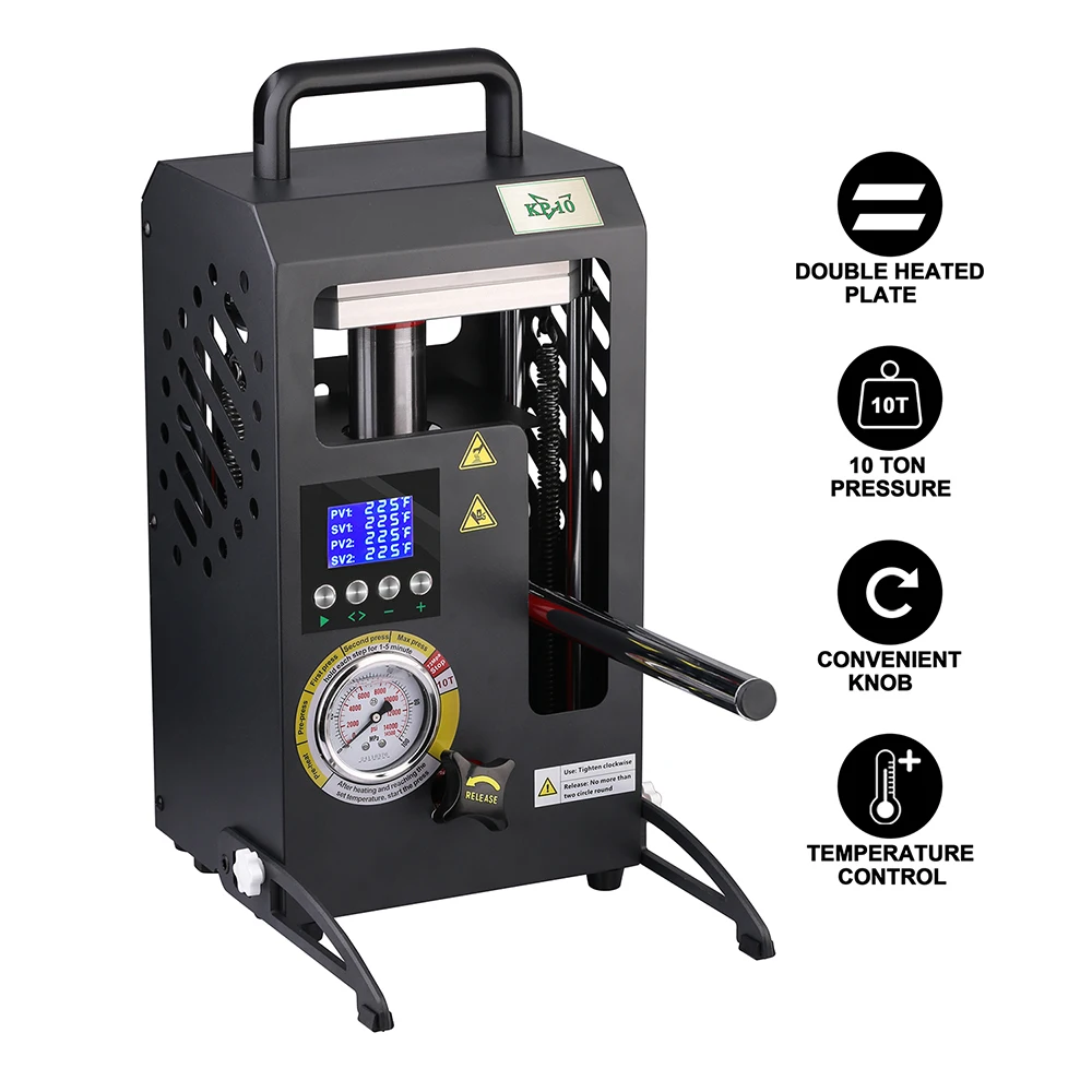 

Industrial 10Ton Hydraulic Heat Press Machine for Plant-Based Oil Extraction, CE/Certified, New Design