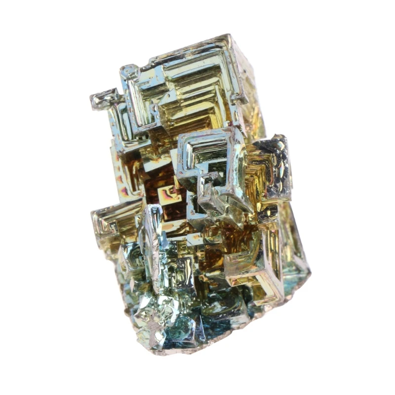 Rainbow Bismuth Crystals 20g/50g Metal Mineral Irregular Healing Stone