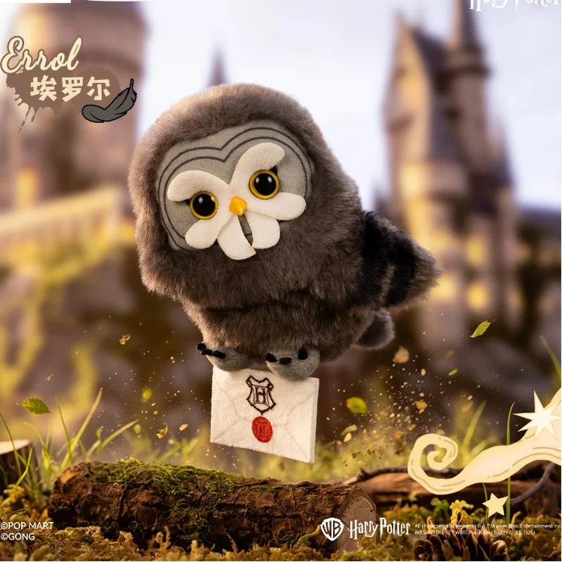 New Original Gong Harry Potter Owl Plush Pendant Blind Box Hedwig Vinyl Plush Pendant Collectible Bag Decoration Holiday Gifts view 3