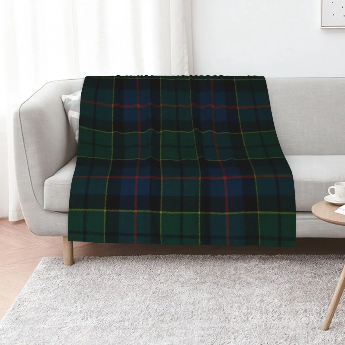 

Forsyth Scottish Tartan Throw Blanket Softest Cute Sofa Flannel Blankets