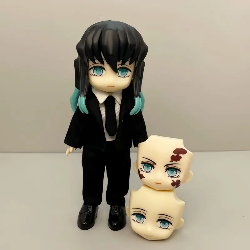 Boneco Tokito Muichiro Ob11 Demonslayer Escala 1/12 BJD Articulado Colecionável Anime Presente de Aniversário para Colecionadores Adultos