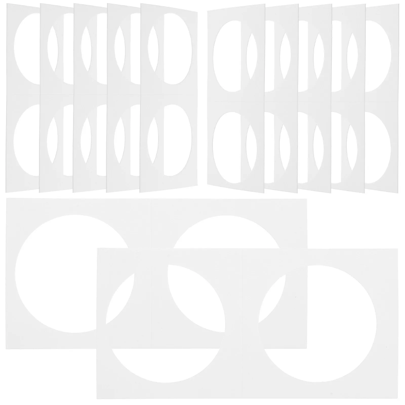 

50 шт. прозрачных бумажных флипов для монет 40 мм, держатели для хранения коллекций, аксессуары для коллекционеров, органайзер