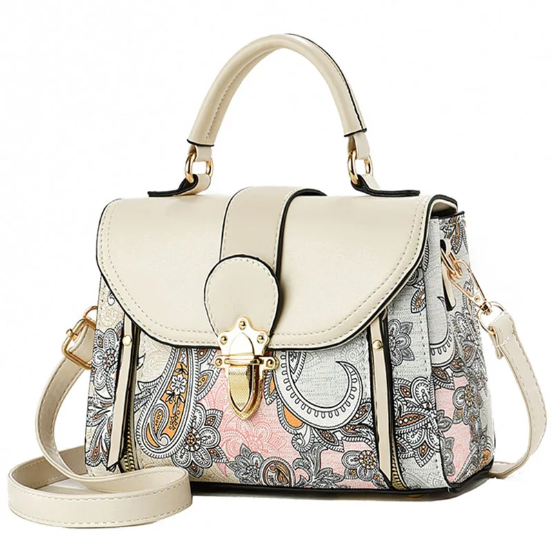 

New Woman shoulder bag Large capacity Handbag for Women 2026 Crossbody bag pattern PU Portable bucket bag ladies messenger bags