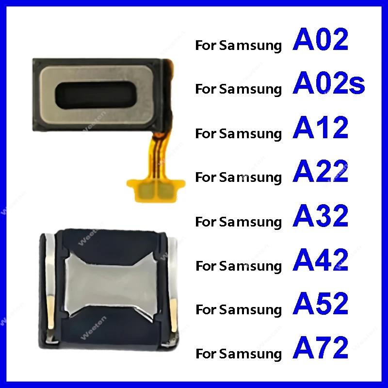 Earpiece Flex Cable For Samsung Galaxy A02 A12 A22 A32 A42 A52 A72 A02S A52S A022F A125F Front Top Speaker Receiver Accessory