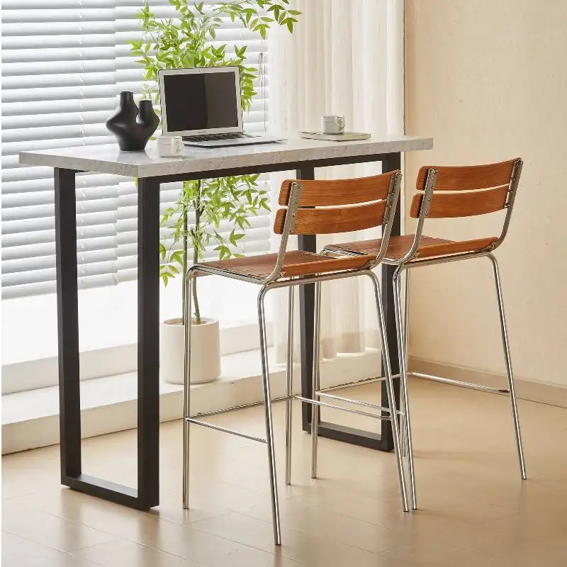 Kitchen Support Bar Chair Contemporary Home Foldable Office Bar Chair High Restaurant Taburetes De Bar Furniture