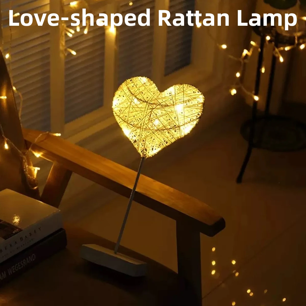 미니멀리스트 모던 걸리 나이트 라이트 하트 모양 인스타그램 감성 따뜻한 조명 침대 옆 램프 침실 장식 트렌디한 분위기 조명