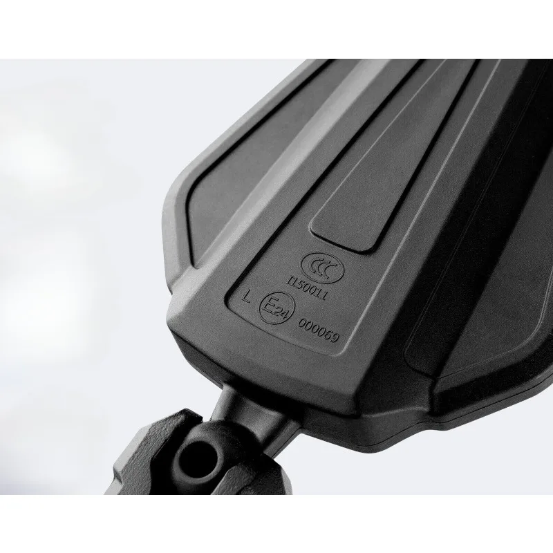 Motorcycle Side Mirrors Convex Foldable Off-Road Rearview Mirror 7/8