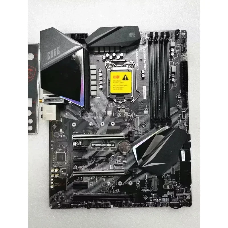 Для MSI MPG Z390 GAMING EDGE материнская плата переменного тока 64 ГБ LGA 1151 DDR4 Micro ATX материнская плата 100% протестировано хорошо