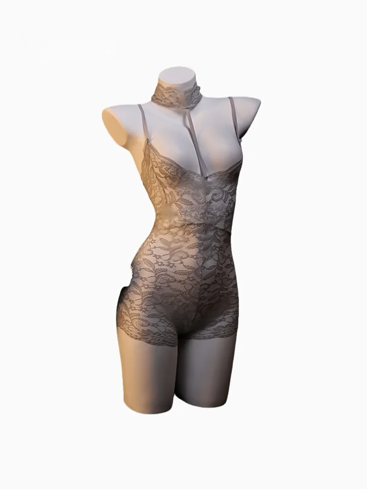 

Original Design Sexy Lace Hollow out See tough Bodysuit Hanging Ne Underwear Pure Desire Sle Spwear FULUOLA