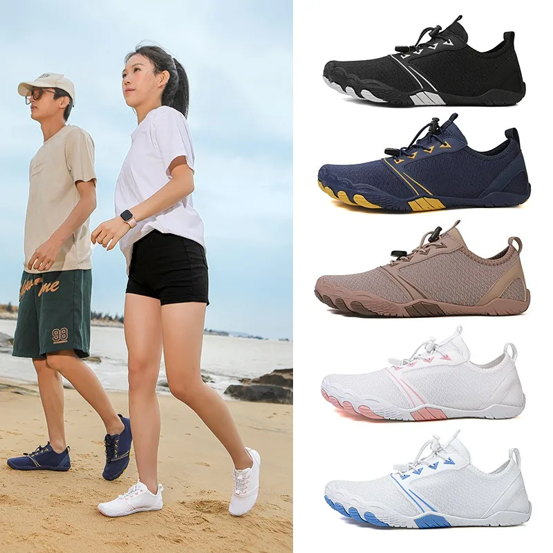 

2025 Unisex Water Shoes for Women Men Quick Dry Non Slip Aqua Shoes Beach Sneakers Swimming Shoes for Fitness Hiking
