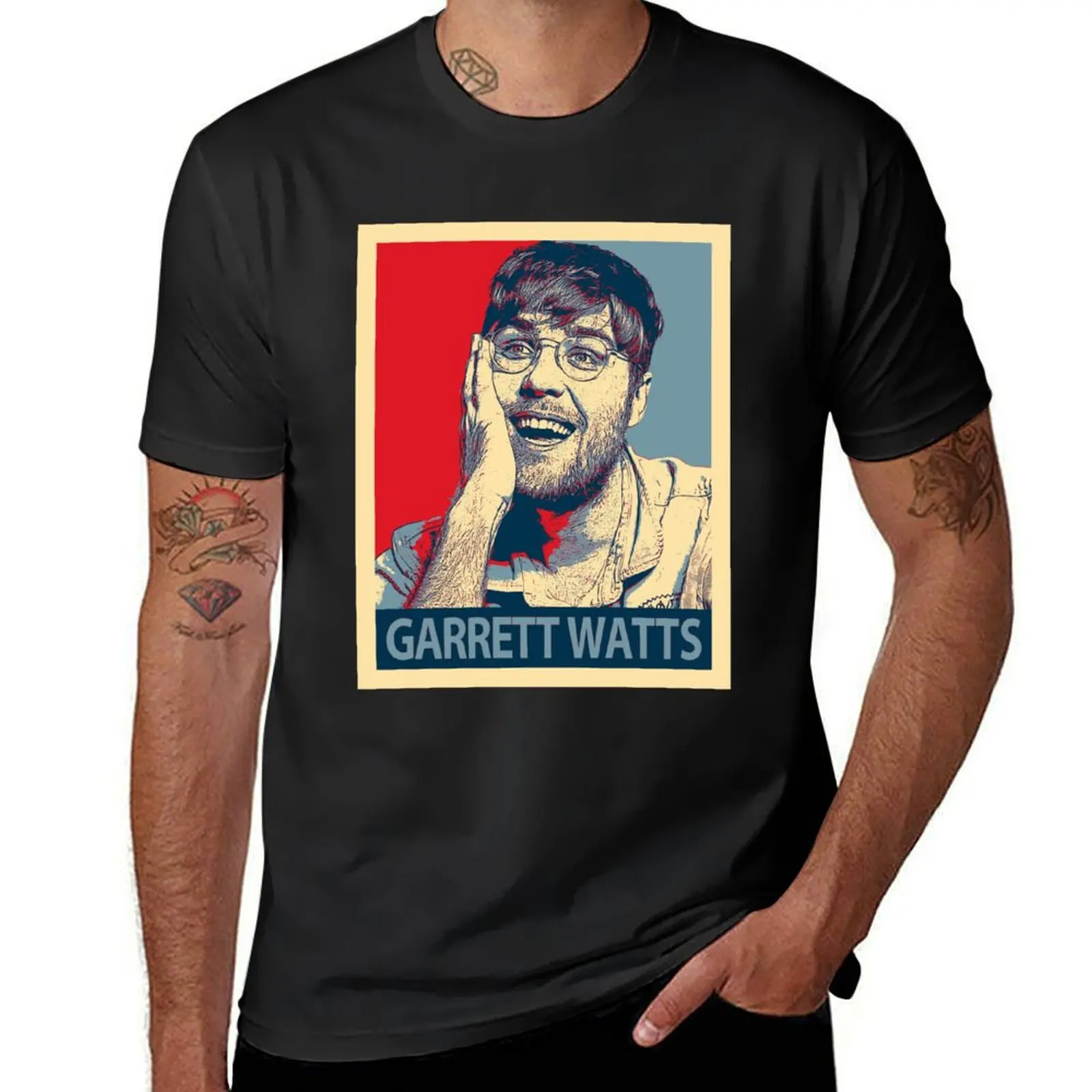 Garrett Watts T-Shirt funnys vintage clothes t shirts for men pack