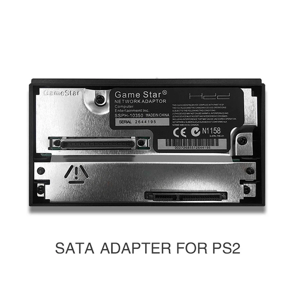 อินเทอร์เฟซ SATA การ์ดเครือข่ายอะแดปเตอร์สําหรับ PS2 Playstation 2 ไขมันคอนโซล SATA HDD Sata ซ็อกเก็ต w/ฟรี McBoot v1.966 FMCB การ์ดหน่วยความจํา