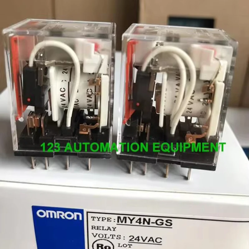 10pcs Authentic New Omron MY4N-GS 24VAC  100/110VAC Relay