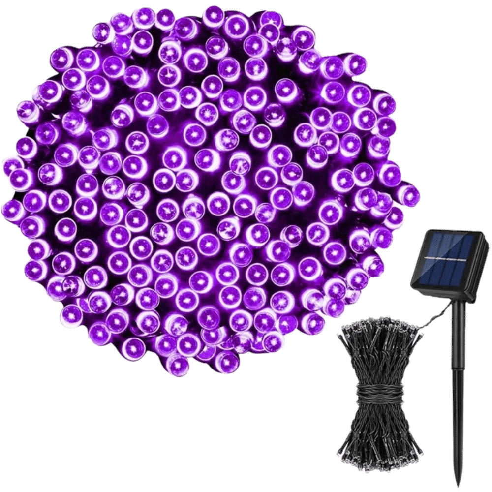 

22M/200LED Solar Garden Light 8 Lighting Modes Multicolor Outdoor Fairy Lights Solar Powered Waterproof Solar String Light