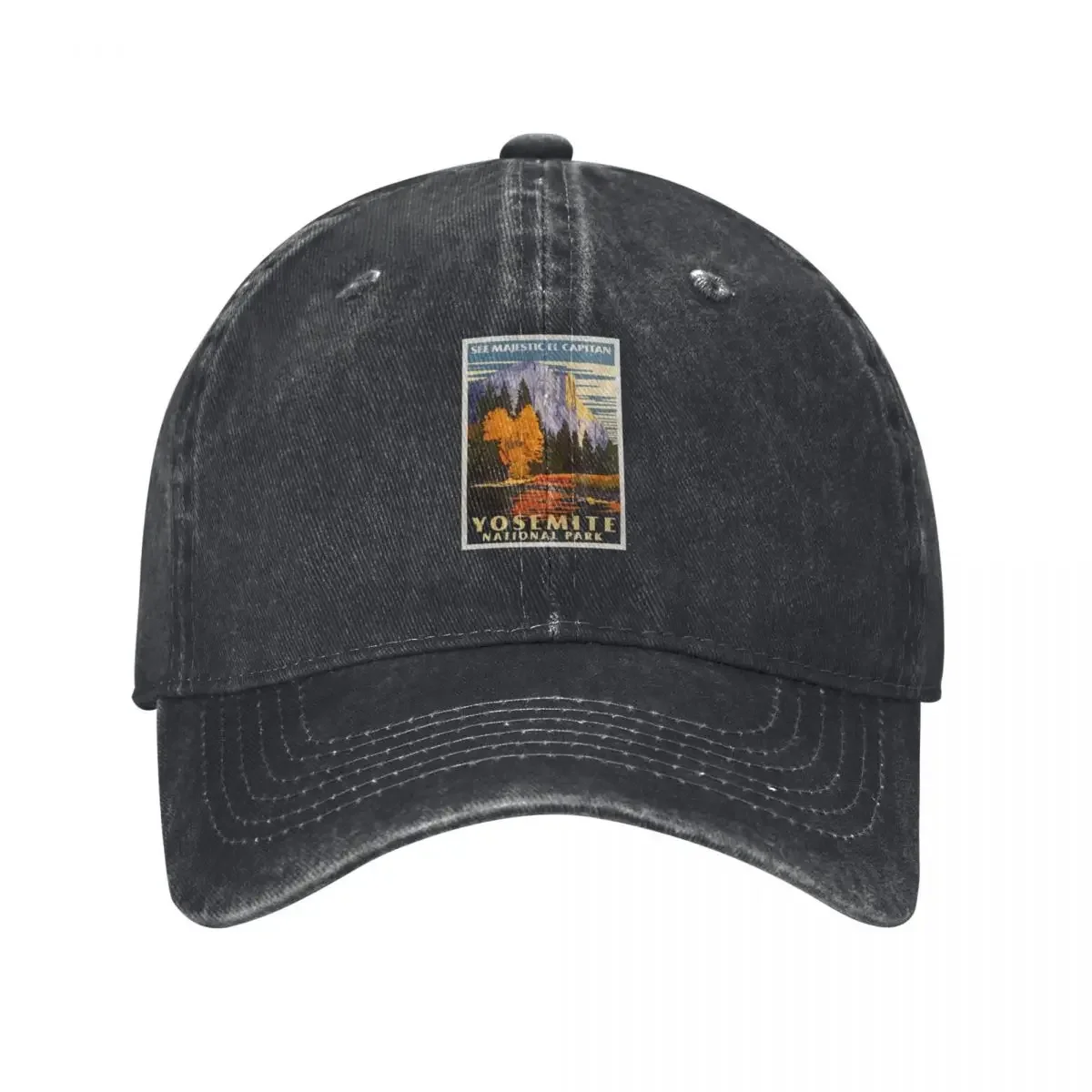 Yosemite Park Nation Baseball Cap Fashion Beach Snapback Cap Mountaineering Men's Women's