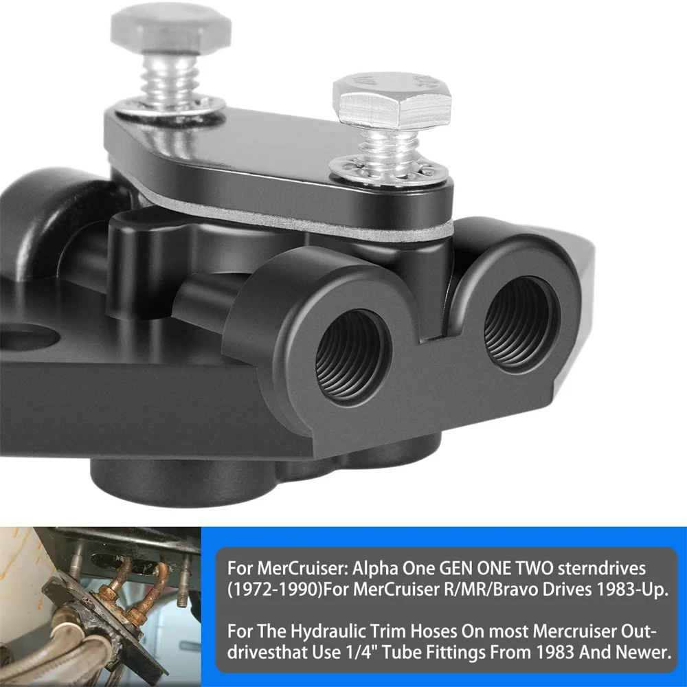 21970 Trim Connector Assembly Kit für Mercruiser Alpha Bravo Drives, ersetzt 98825A4 8M 0080805 8M 0137703 – Detail 6