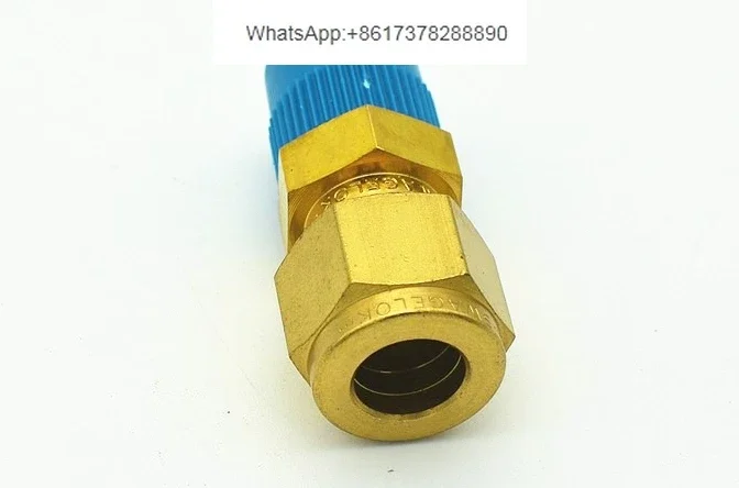 Conector de virola de latón 3/8, a B-600-1-4 macho 1/4 NPT
