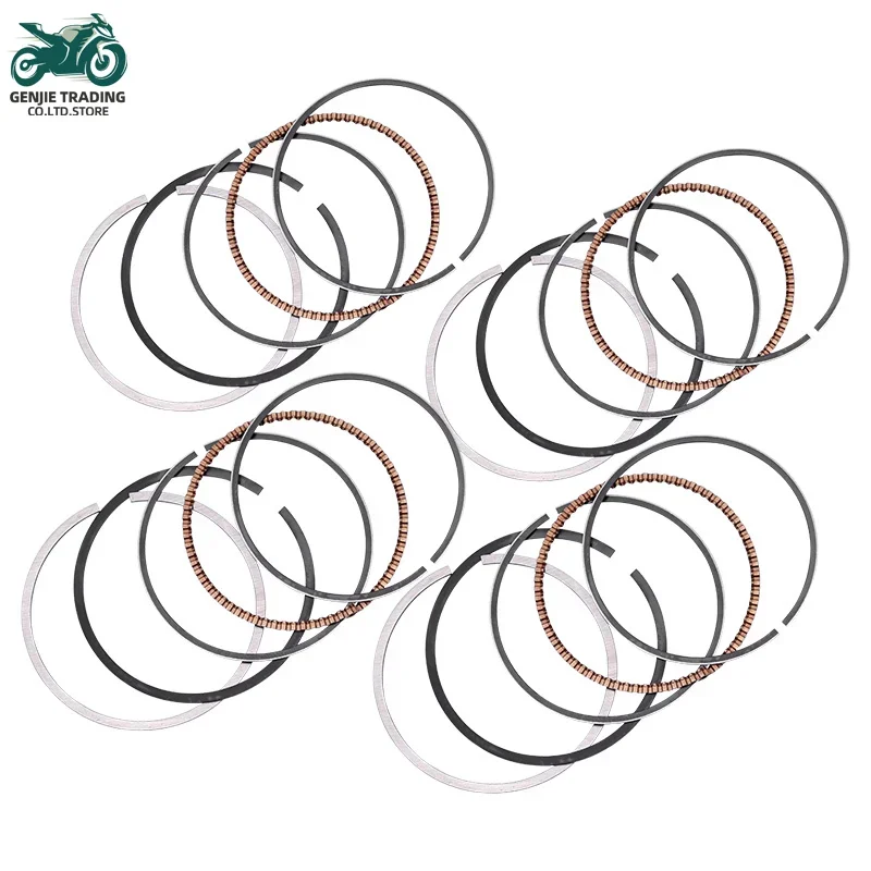 

4pc 48.5mm~49.5mm Motorcycle Pison Rings For HONDA CBR250 CBR 250 MC14 MC17 MC19 MC22 CB250 Hornet 96-2007 CB250 Jade 91-94