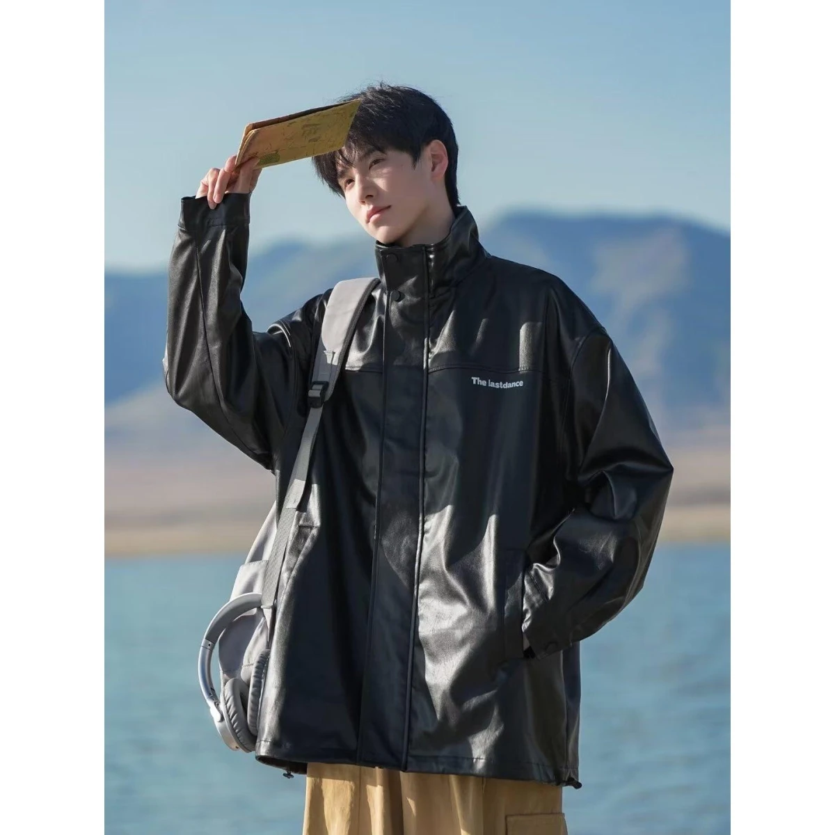 

Сводная свободная молния, цветная куртка с капюшоном для пар, рабочая одежда, верхняя одежда, молодежная трендовая полиэфирная ткань