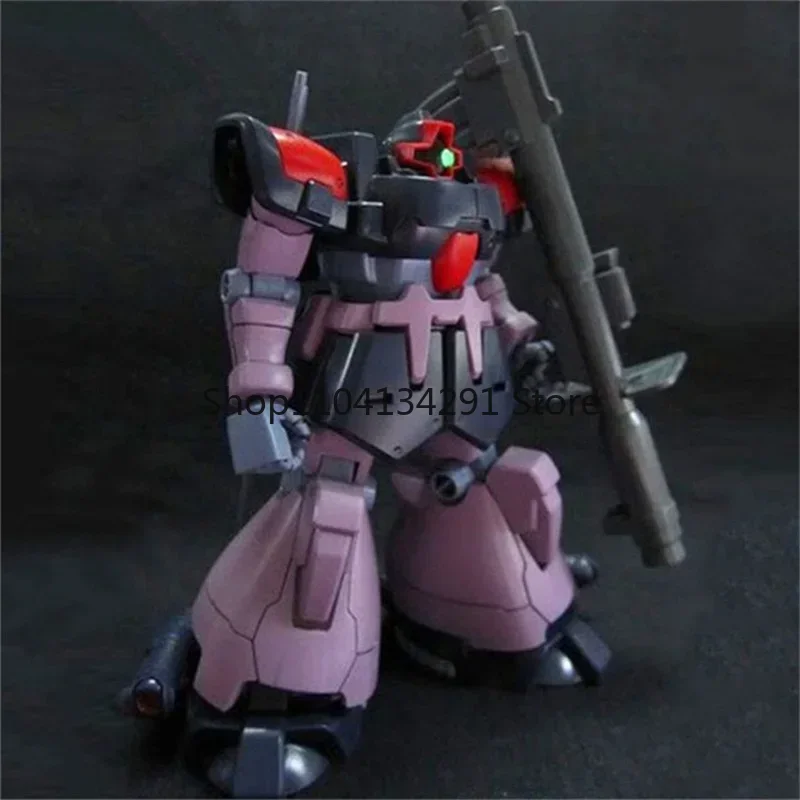 반다이 오리지널 모델 키트 건담 HG MS-09 도름 사막 위성 1/144 애니메이션 액션 피규어 조립 모델 장난감 소년을 위한 선물