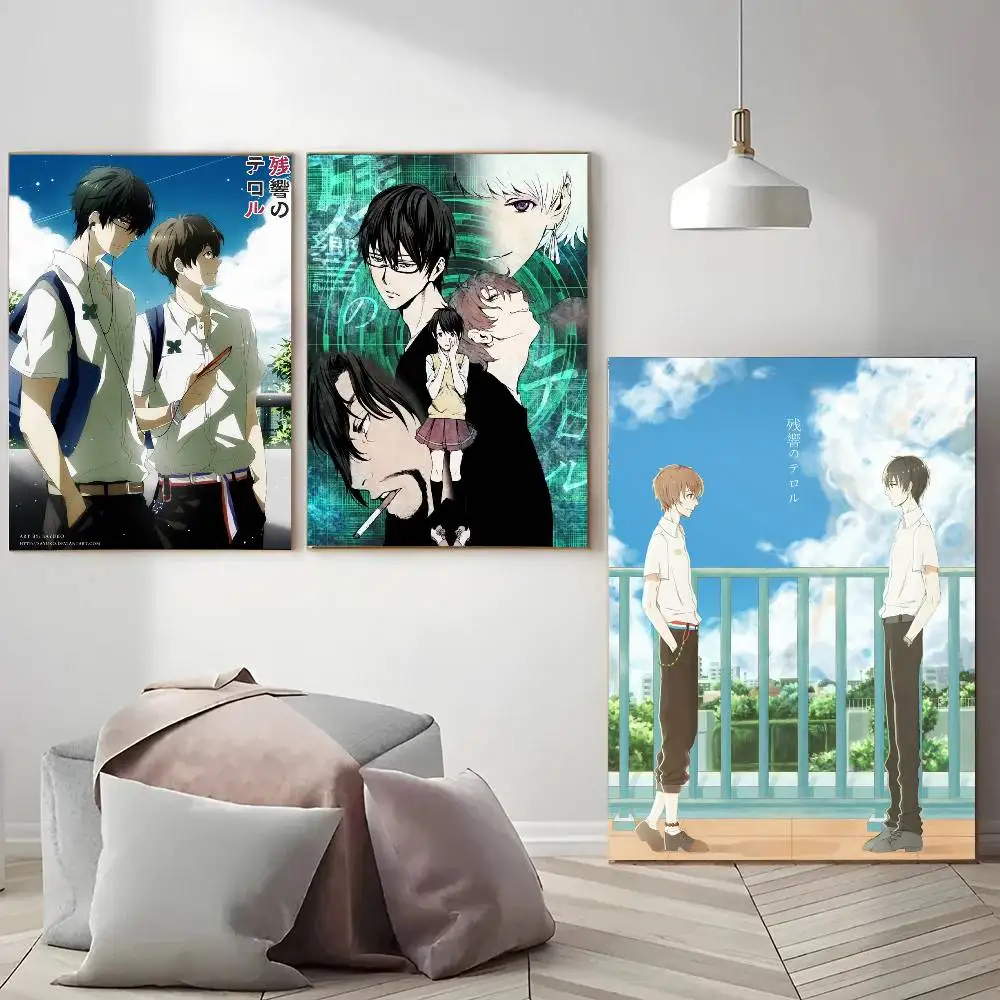Terror In R-Resonance Anime Posters Living Room Bar Cafe Quality Canvas Vintage Style Comics Painting Art Home Wall Decor Pictur