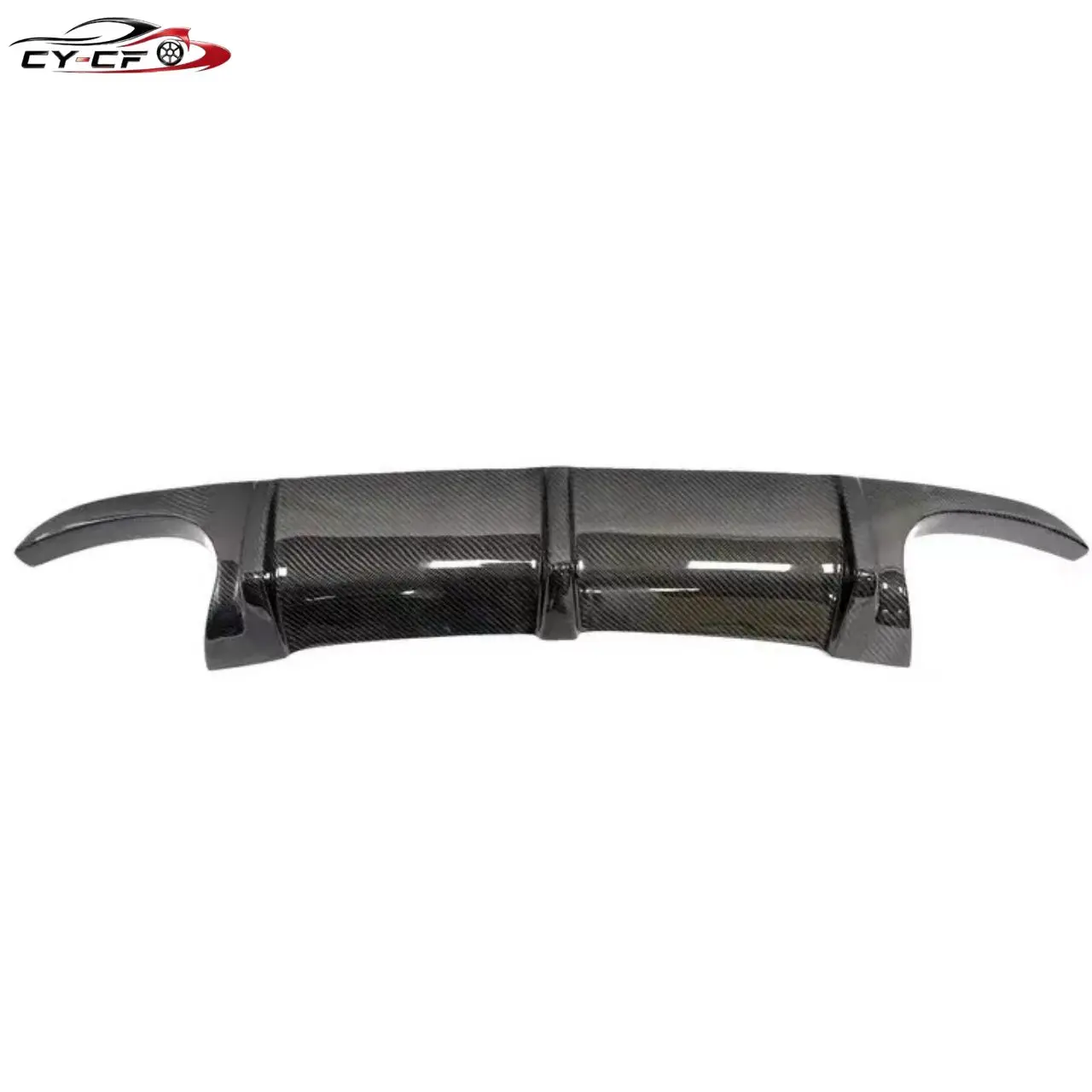 Suitable for 2003-2006 Mercedes-Benz SL Class R230 SL55 Upgraded Carbon Fiber Rear Lip and Rear Diffuser - view 6