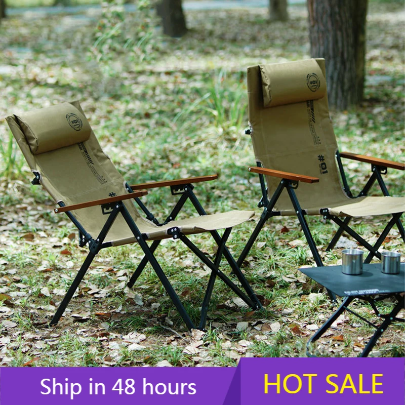 

YTYIN Modern Adjustable Outdoor Folding Chair Portable Camping Gear for Leisure Beach Fishing and Home Nap & Relaxation