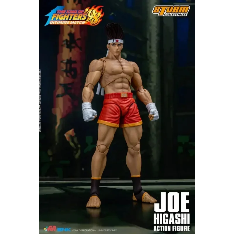 재고 있음 정품 스톰 토이즈 SKKF15 조 히가시 킹 오브 파이터즈 98 UM 1/12 PVC 애니메이션 액션 피규어 모델 수집용 장난감