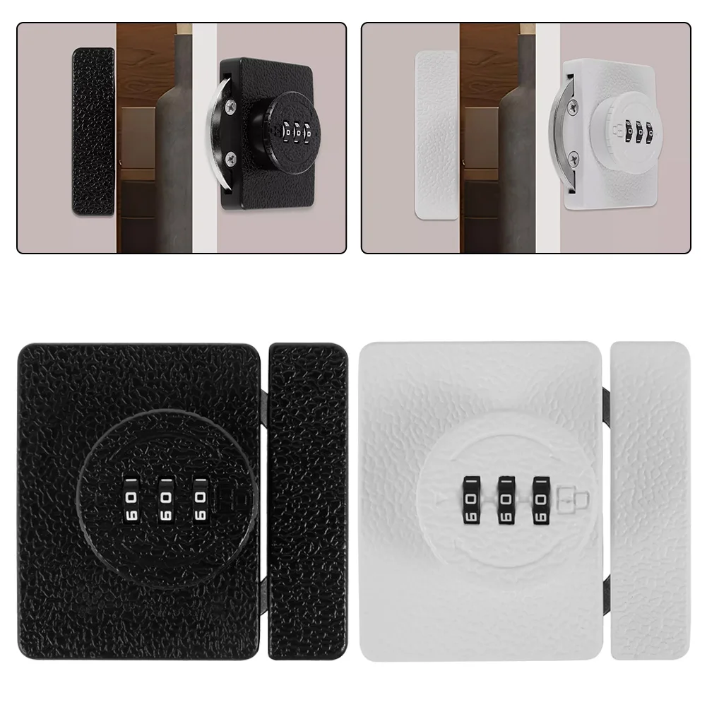 Zinc Alloy Keyless Cabinet Lock 3-Digit Combination Door Drawer Cupboard Locker Lock With Code  Number Lock Furniture Lock