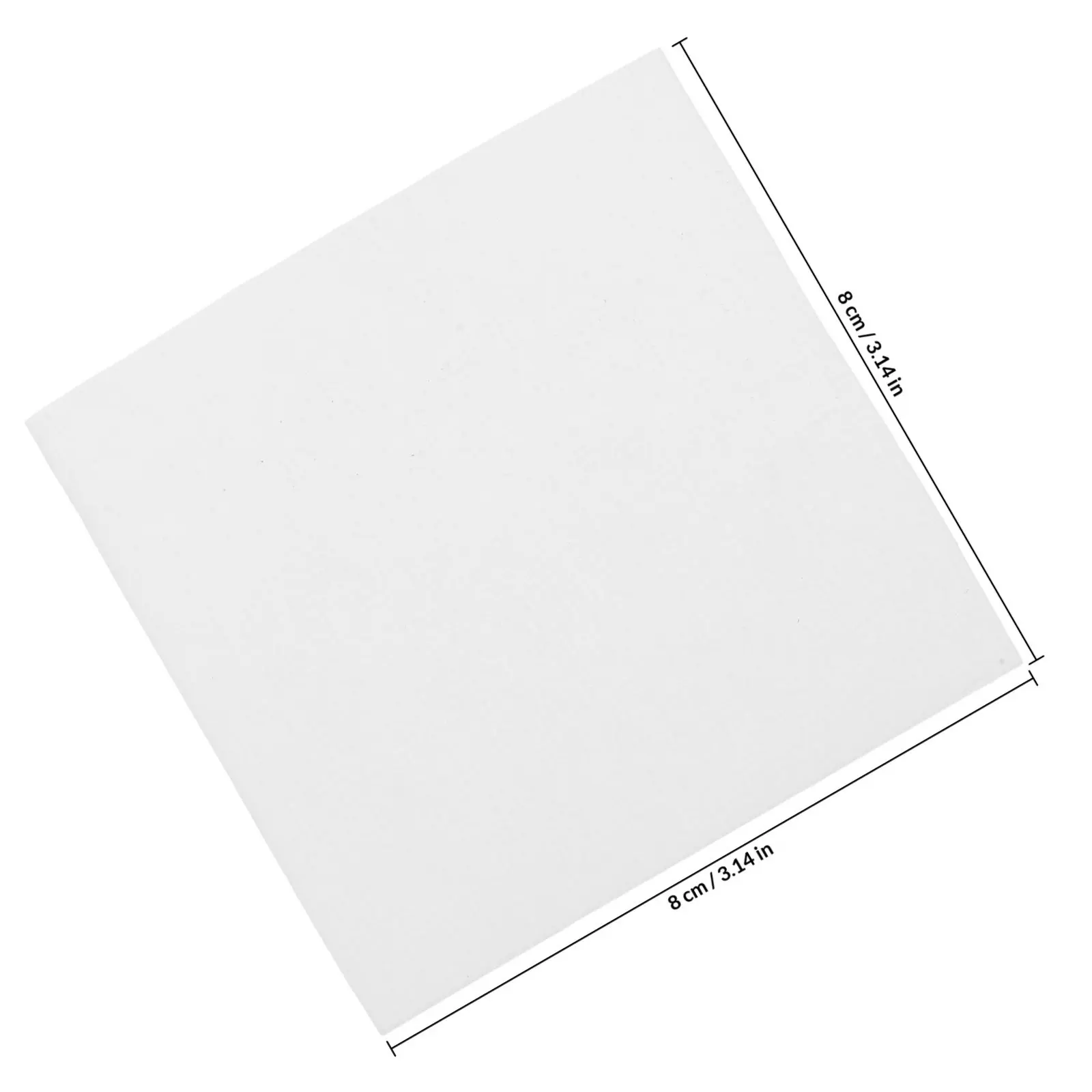 50pcs Ceramic Fiber Gasket Paper Microwave Kiln High Temperature Insulation Ceramic Fiber Fireproof Kiln Papers For Diy Pottery