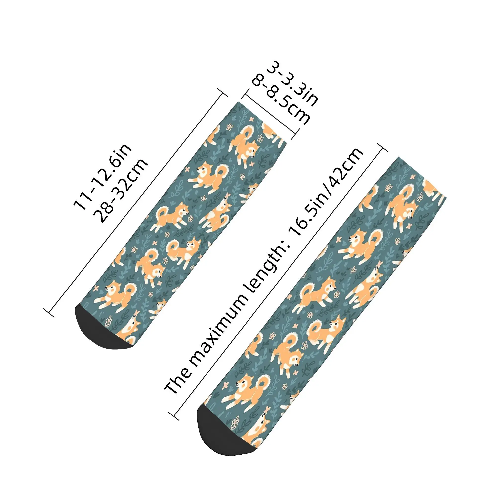 جميع المواسم لعوب شيبا اينو نمط الجوارب Harajuku عالية الجودة طاقم الجوارب جوارب الموضة للرجال النساء الهدايا