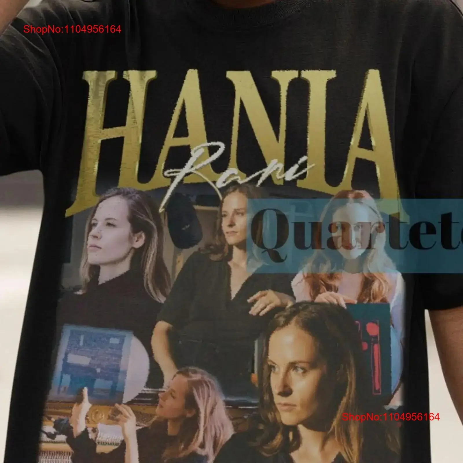

Футболка Hania Rani, винтажная футболка с фанатом, пианистом, музыкантом, одежда в стиле ретро, винтажная стираная унисекс, универсальная повседневная уличная одежда