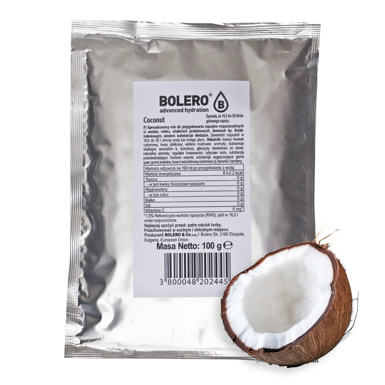 Bolero Bag Coconut 100g