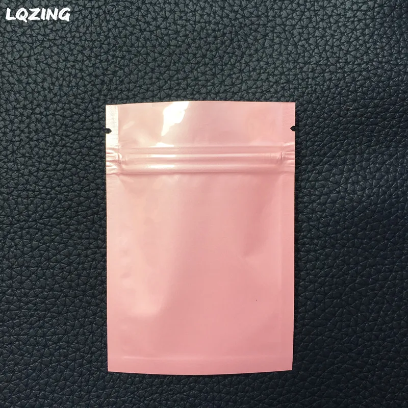 20pcs Small Zip Lock Bags Aluminium Foil Sealing Pack Resealable Mylar Smell Proof Pouch For Packaging Jewelry Candy Tea Package