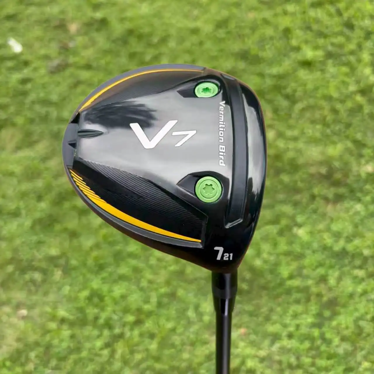 V7 Golf Fairway Wood, Adjustable Weight Screw CNC Milled Face Golf Club, 2# 3# 5# 7# 9# Loft Optional, Carbon Shaft for Men