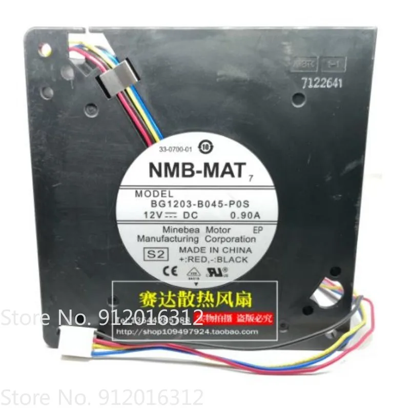 

New Cooler Fan for NMB BG1203-B045-P0S 12032 12V 0.9A 4 Wire Blower Cooling Fan 120 * 120 * 32MM