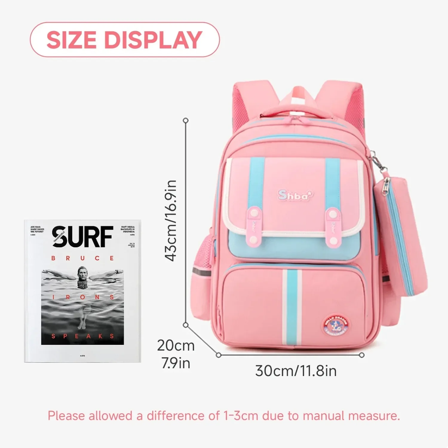 Kids Rolling Backpack for Boys Girl Detachable Trolley Case Stair Climbing Suitcase Waterproof Cartoon Wheeled Backpack Bookbags